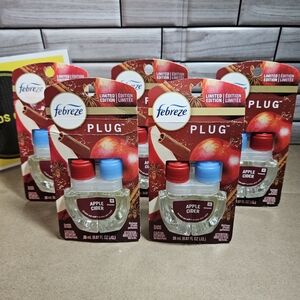 New Febreze Plug - In Apple Cider Scented Oil Refill. A Lot Of 5 Refills